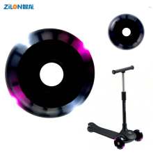 80mm 3 wheel light up scooter