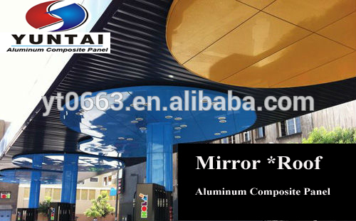 Gloss and mirror Aluminum Composite Panel for ceiling board wall panel