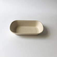 500ml bagasse tray container