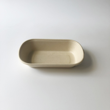500ml bagasse tray container