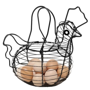 Storage Basket Metal Wire Egg Holder