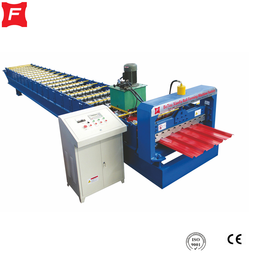 Thai style roofing sheet roll forming machine