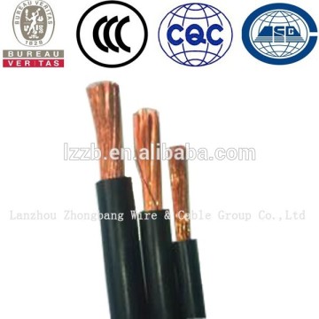 Flexible Copper (CCA )/ Rubber/PVC Welding Cable