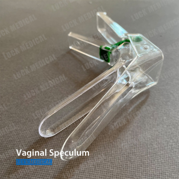 Especulum vaginal descartável para diagonse de mulheres