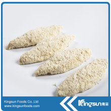 Frozen breaded fish fillet plain flavour