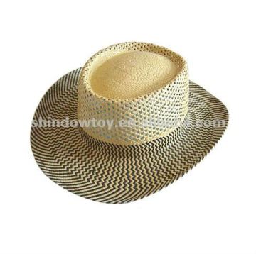 Cowboy hat / Paper straw hat / Dyed paper hat