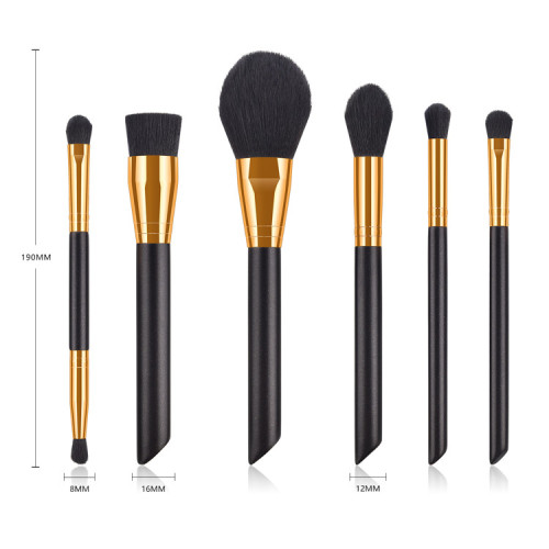 6pc Essential Kuas Makeup Set