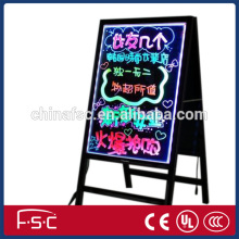 Trade assurance acrylic led writing board information display