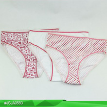 Girls underwear with water print three color underwera kids underwear