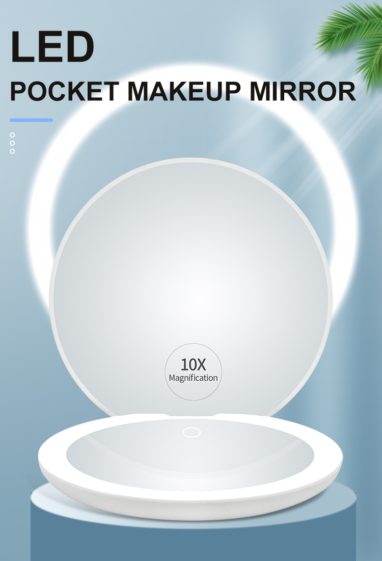 LED pocket mirror