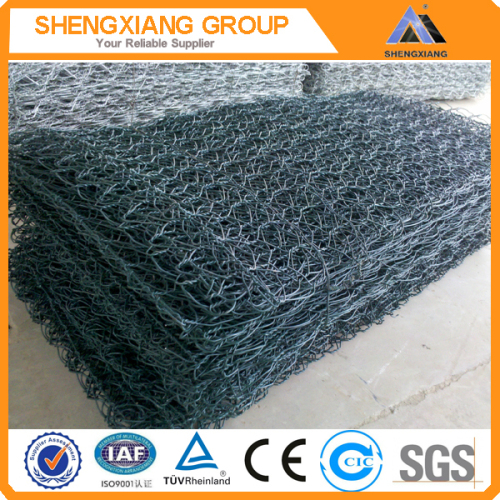 TUV Certification Galvanized river bank protect gabion basket/gabion box(ISO 9001 factory)