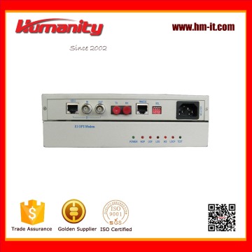 E1 modem with 1310nm fiber modem