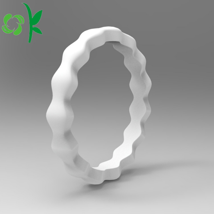 Wavy Silicone Ring Personality Best Quality Wedding Rings