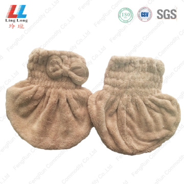 Microfiber Hair dry cap towel sponge