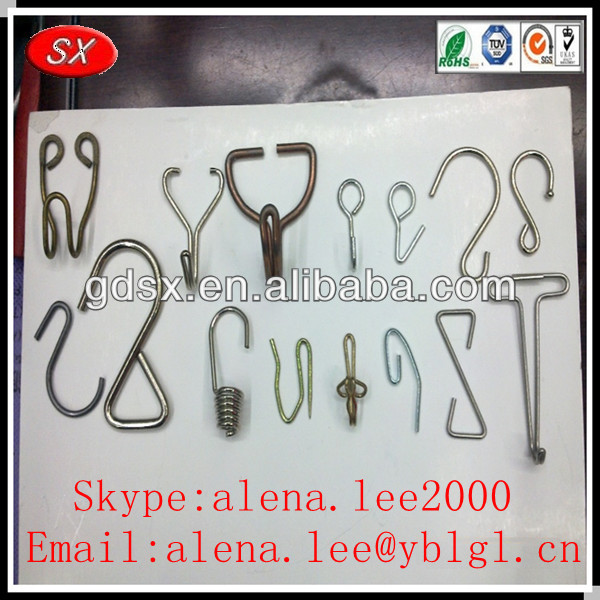 Factory customized large s hooks/vinyl coated s hook/various bulk s hooks