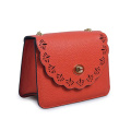 Small Leather Satchel For Lady Purse Flap bag