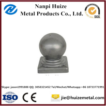 Galvanized Square Round Steel Fence Post Cap