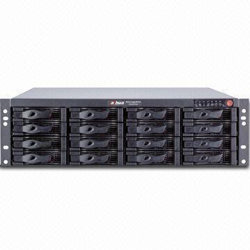 16 HDDs Network Storage, High-performance, Scalability, Adopts WEB Configuration