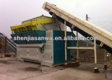 Landfill waste recycling plant