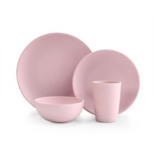 Anhui eco bamboo fiber tableware set