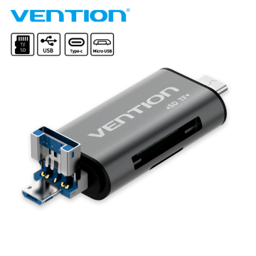 Vention All In 1 Usb 3.0 2.0 Card Reader High Speed SD TF Micro SD Card Reader Type C USB C Micro USB Memory Otg Card Reader new