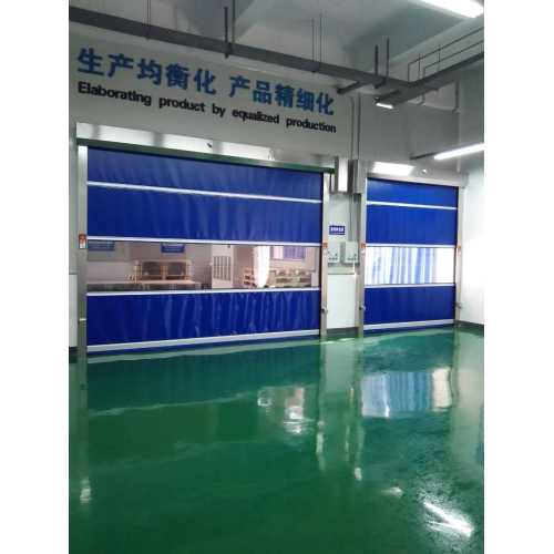 Industri Otomatis Kain PVC Pintu Bergulir Cepat