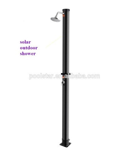 PVC Body P2603 Round Outdoor Garden Shower PVC Outdoor Solar Shower pool garden solar outdoor shower