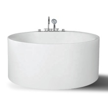 IMPERO Round Spar Bathtub: Big Beige Massage Bathtub Brand