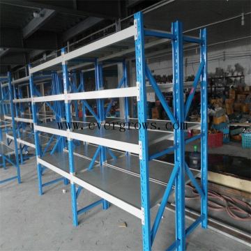 high load plywood deck steel shelving rack