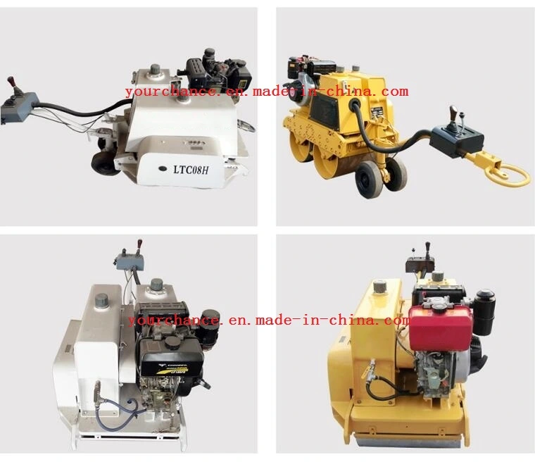 Hot Sale Ltc08h 800kg Asphalt Roller Walking Behind Hydraulic Vibratory Mini Road Roller Compactor