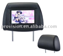 head rest monitor with pillow