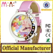 MN980B Balloon design Lady Clocks 2015 Fashion New Korea Mini Wrist Watches