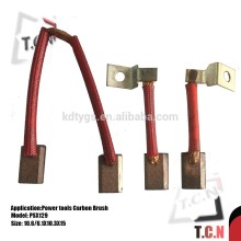 Free Samples High Copper Carbon Brush for Auto Starter, starter brush