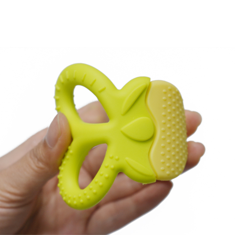 Baby Accessories Fruit Shape Silicone Teether Toy BPA Free Baby Teethers