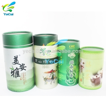 Wholesale popular paper tea tube packaging box , cardboard tube tea box design your own