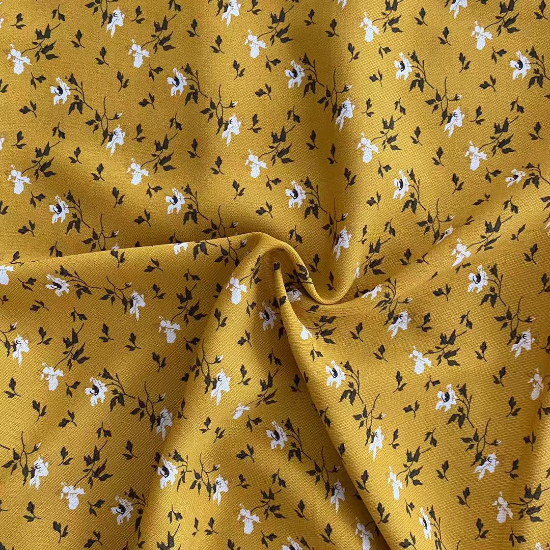Chinesische kundenspezifische umweltfreundliche Textil 30*30100% Bio-Baumwoll-Twill Digitaldruckstoff Stoff