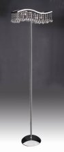 elegant Crystal floor lamp for hotel restaurant