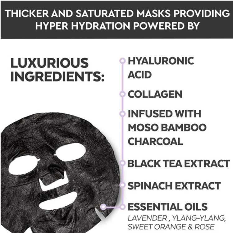 Premium Collagen & Hyaluronic Acid Moisturizing & Brightening Face Masks Skin Care