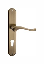 Admirable door zinc handle on plate