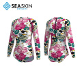 Seaskin Pattern Custom Lady&#39;s Surfing Bikini Wetsuit