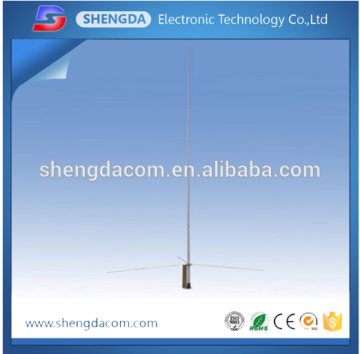 Outdoor aluminum alloy base station antenna with radiate rods antenna/ground plane antenna