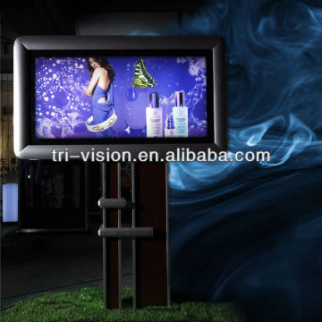 Outdoor advertisement poster frame
