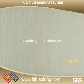 Furniture Decoration pvc wooden grainy furniture film for covering furniture