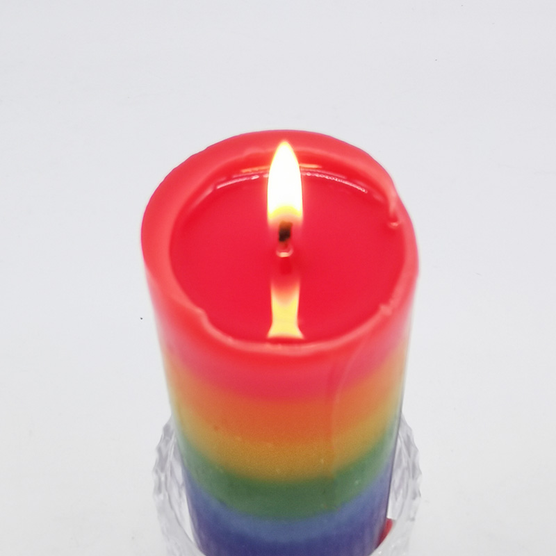 Вялікі колер свечкі для свечкі для свечкі для медытацыі для медытацыі