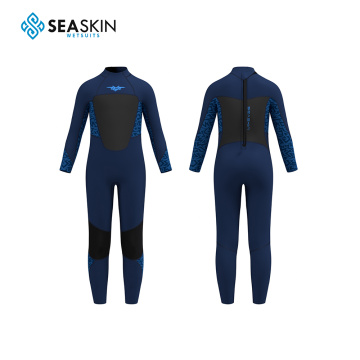 Seaskin Junior 3/2 High Performance Back Zip Wetsuit