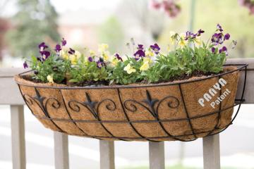 Classic Finial Window & Deck Planter Window Trough