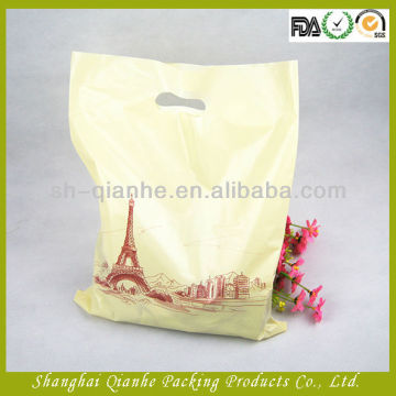 Customized die Cut Handle plastic bag