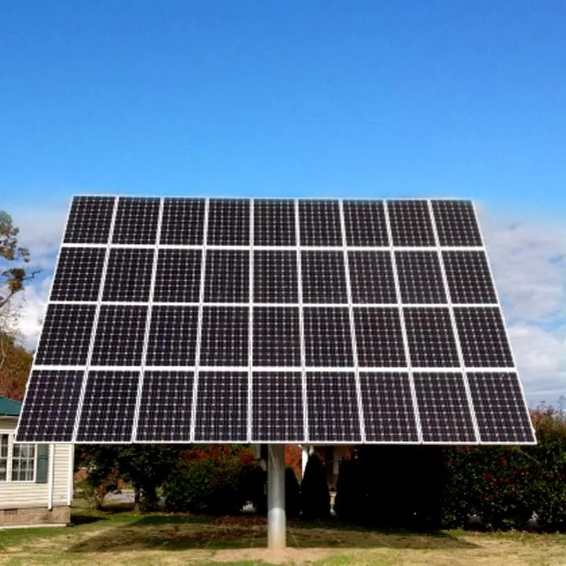Solar Panel Flat Roof Mounting Solar Tracking System 12kw Dual Axis Solar Tracker