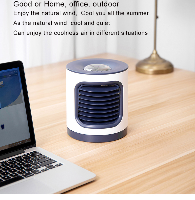 Rechargeable Deep Freezer Purifier Air Cooling Camping Fan