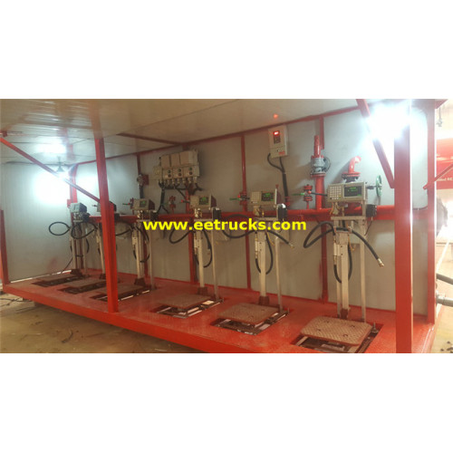 60 CBM Skid Cooking Gas Filling Plants